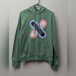 Designs Untitled Green Hoodie